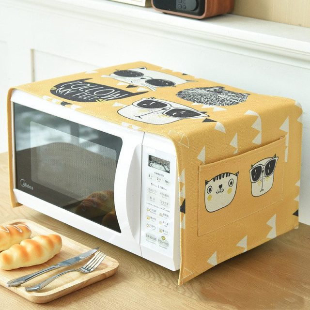 BowLift | Artsy Microwave Cotton Cover Organizer