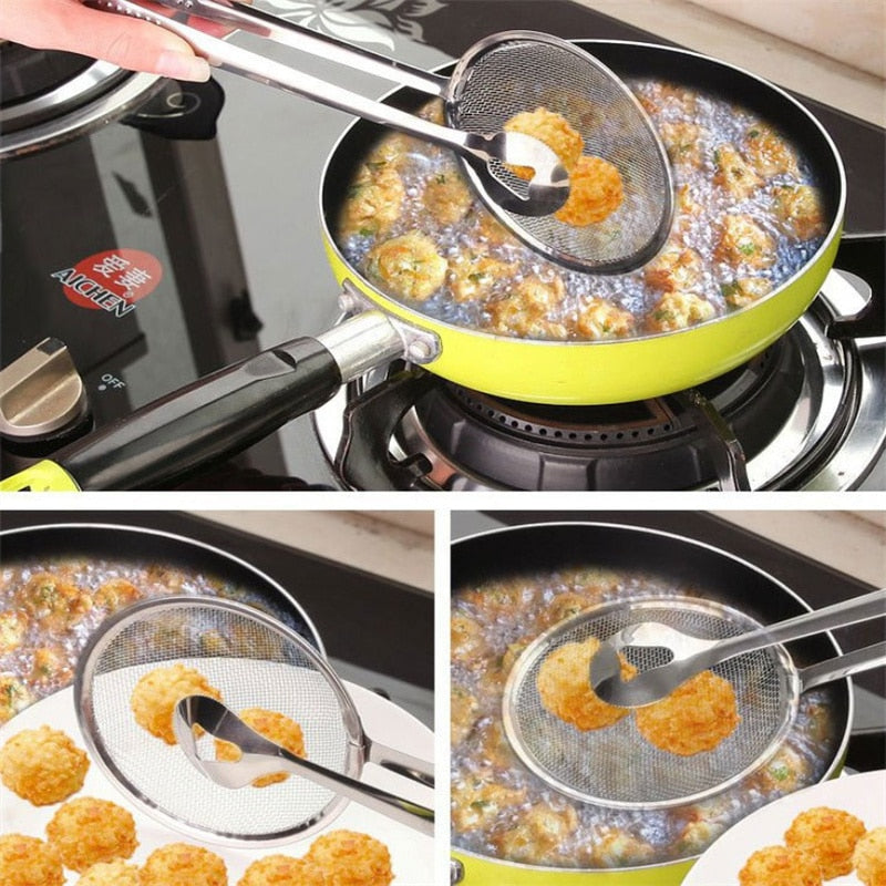 BowLift | Stainless Steel Deep Fryer Scoop