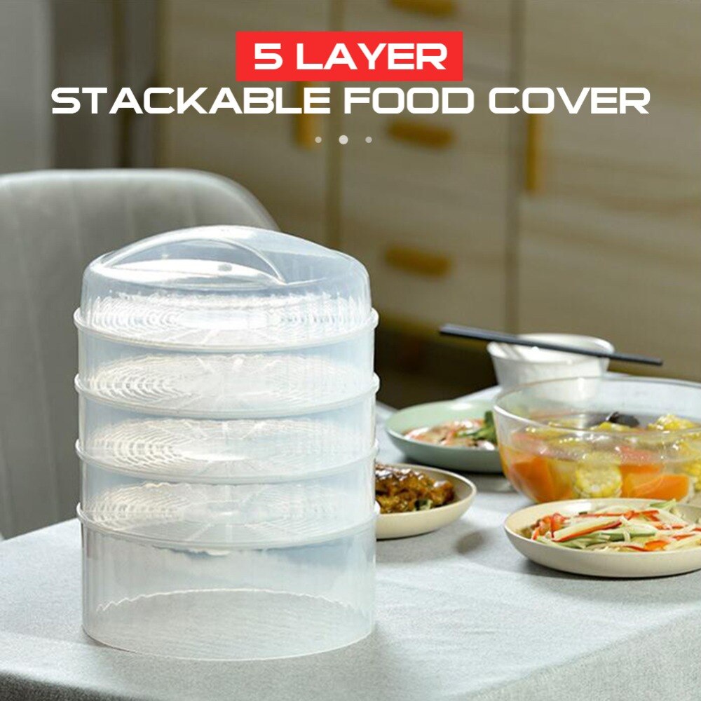 BowLift | 5-Tier Transparent Food Storage Container