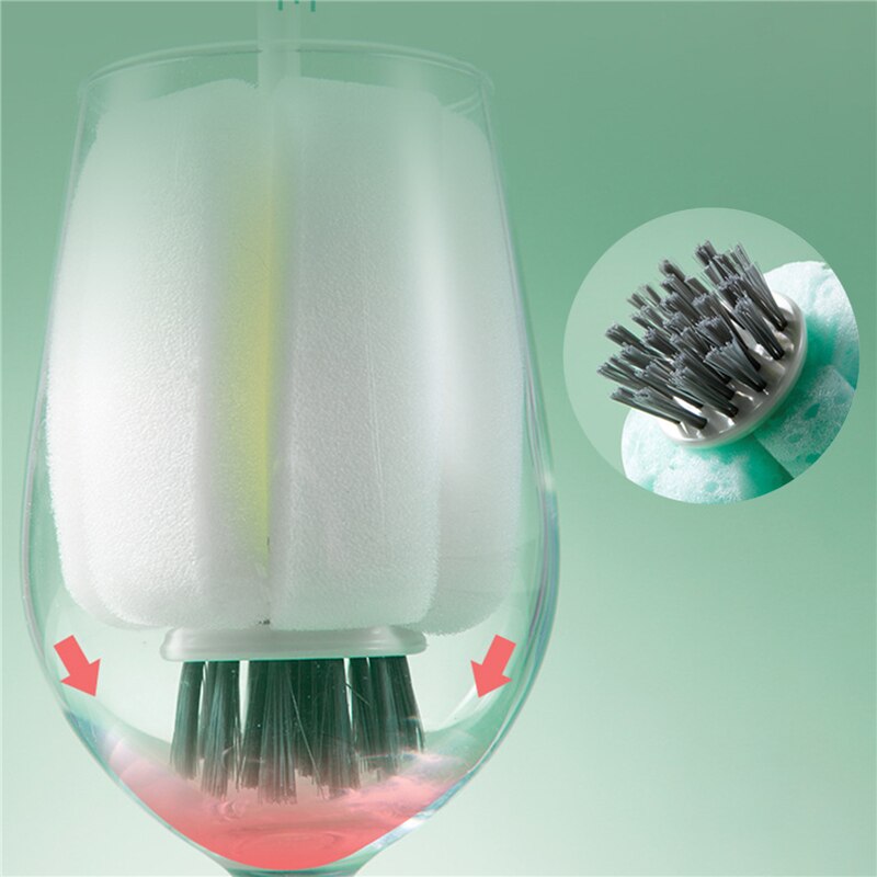 BowLift | Rotating Long Handle Bottle Glass Cleaner