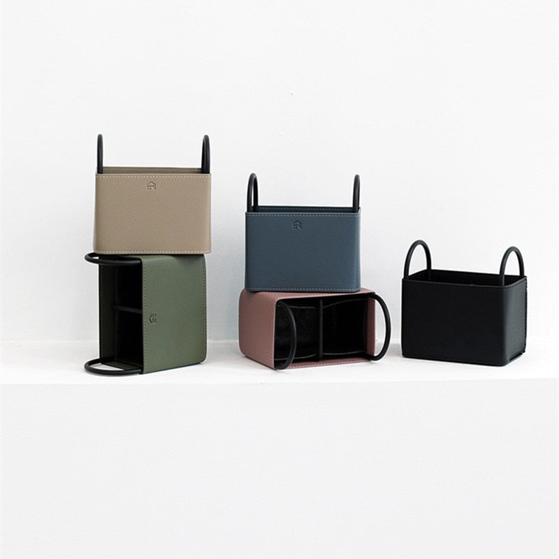 BowLift | Oslo Leather Storage Basket