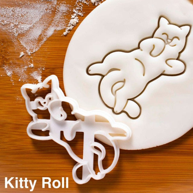 BowLift | Cat Cookie Mold Cutter Set