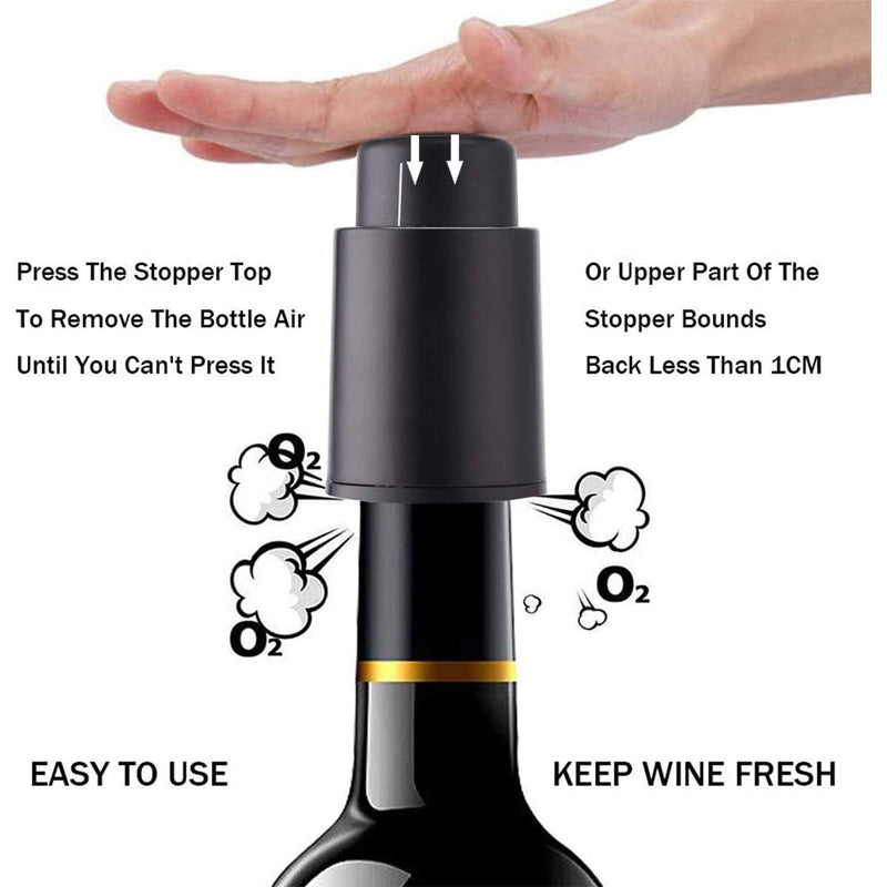 BowLift | Reusable Vacuum Wine Bottle Stopper