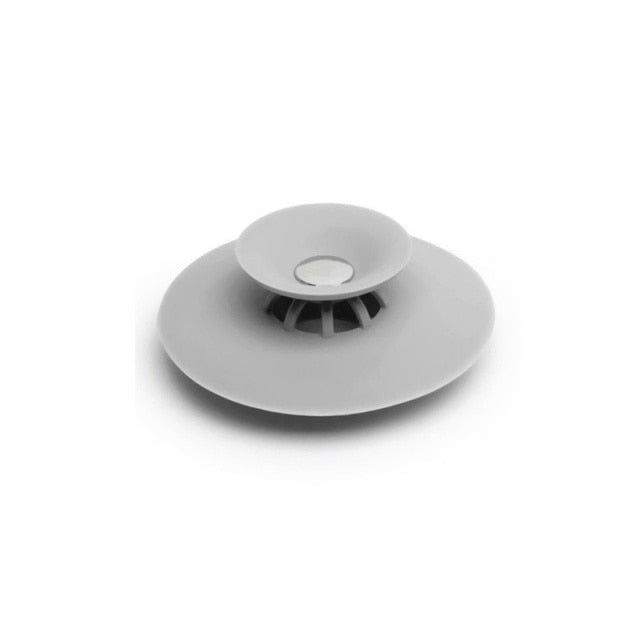 BowLift | Universal Floor Silicone Push Drain Stopper