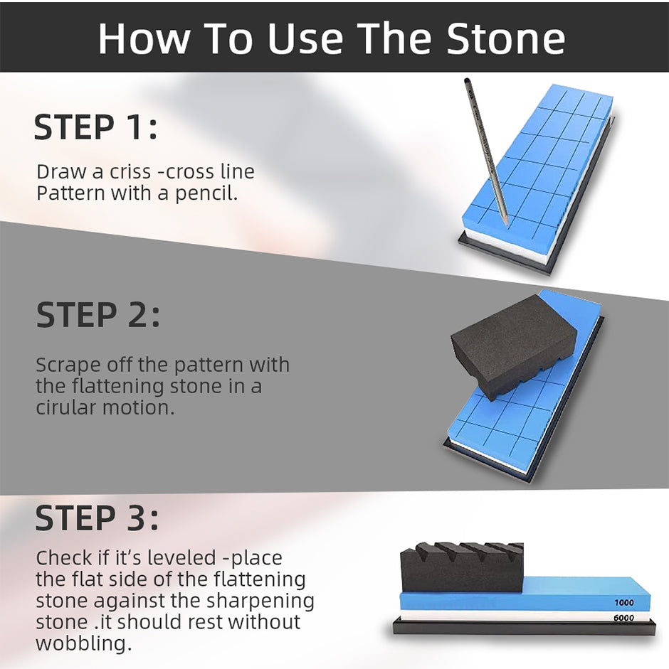 BowLift | Adjustable Stone Base Sink Knife Sharpener Holder