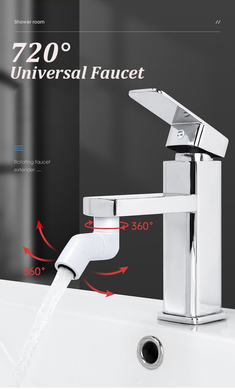 BowLift | Universal Rotatable Anti-Splash Faucet Extender