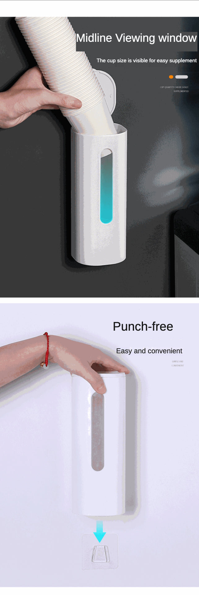 BowLift | Wall Mounted Automatic Paper Cup Dispenser