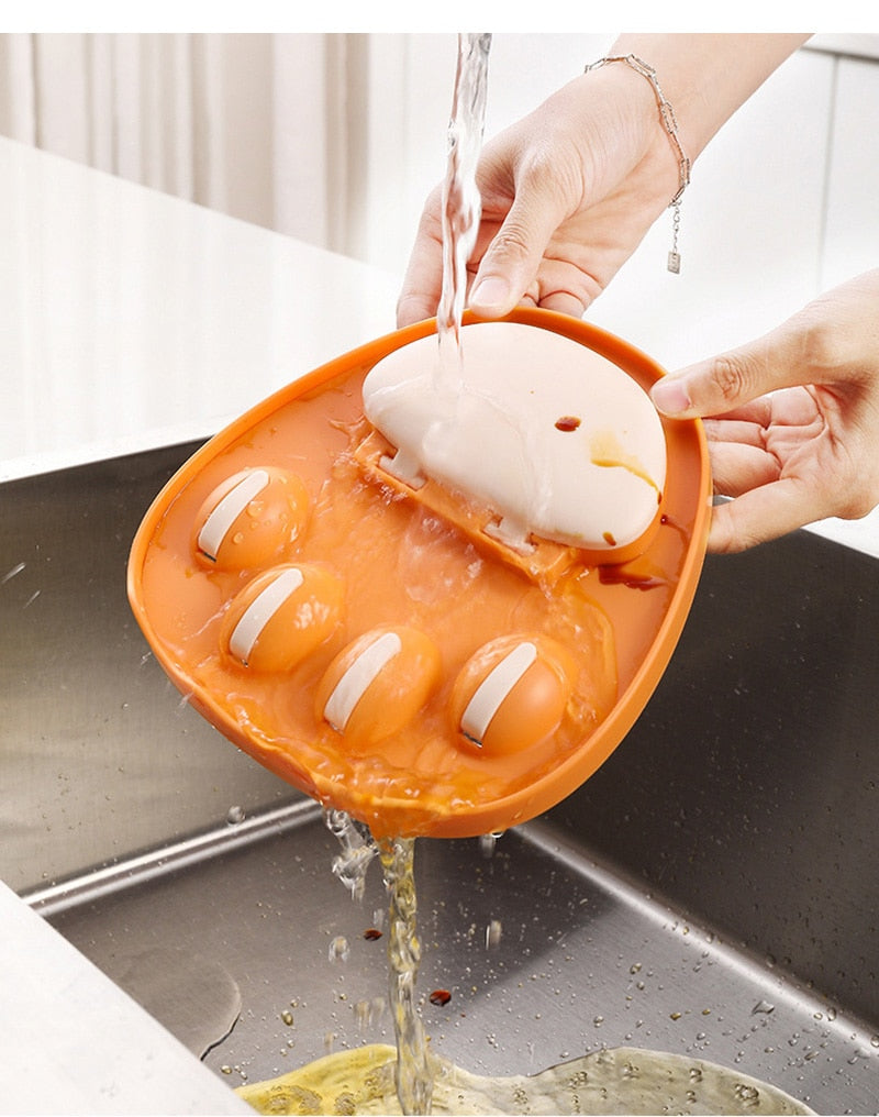 BowLift | Cat Paw Wall-Mounted Pot Lid Holder Rack