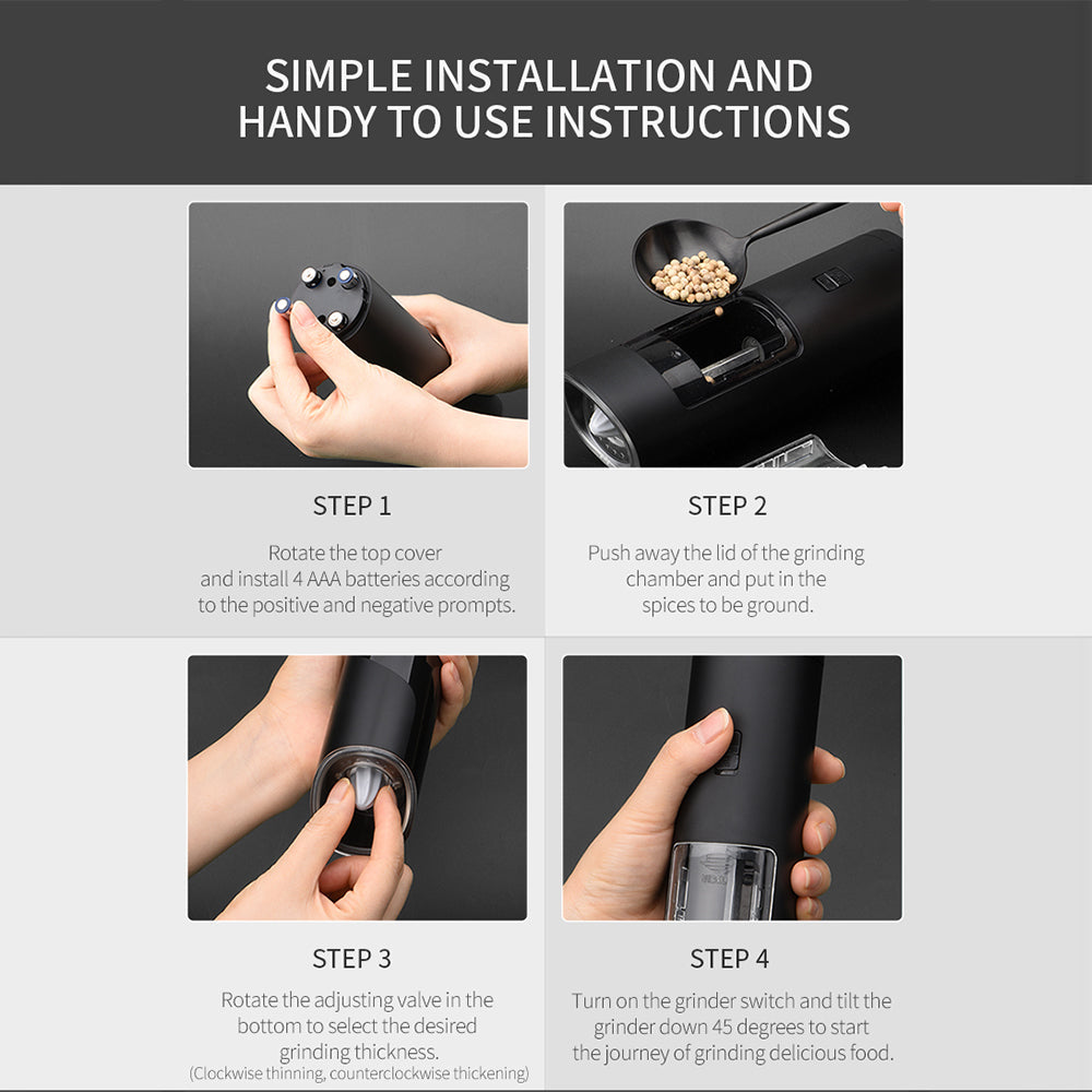 BowLift | Electric Automatic Seasoning Grinder