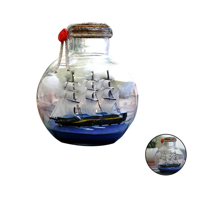 BowLift | Creative Glass Bottle Ship