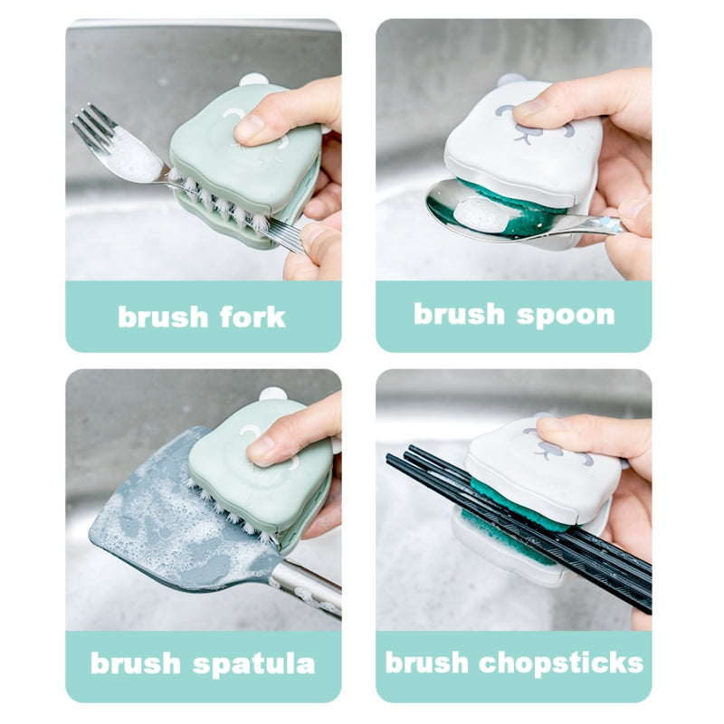 BowLift | Two-Sided Kitchen Knife Cleaning Brush