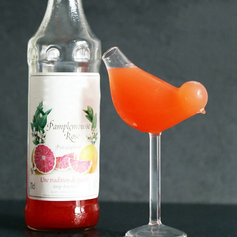 BowLift | Bird Shape Creative Cocktail Glass