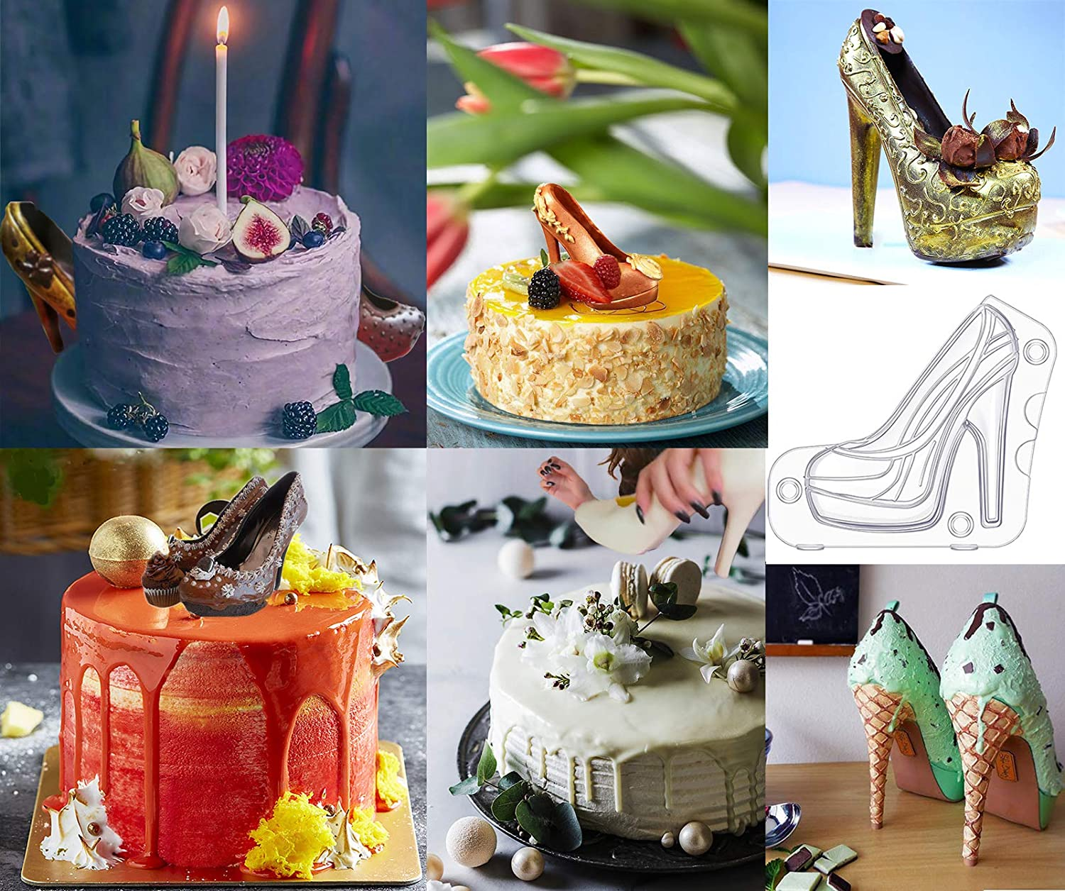 BowLift | 3D High Heel Shoe Chocolate Mold