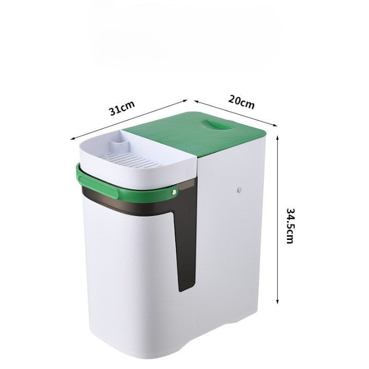 BowLift | 2in1 Dry & Wet Storage Easy Trash Can