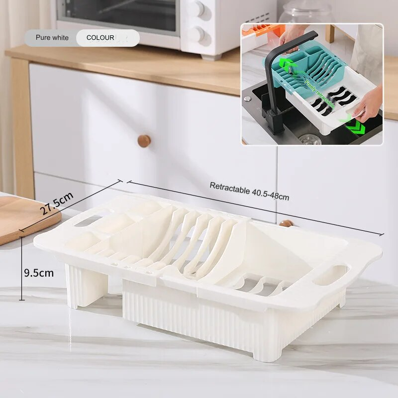 BowLift | Efficient Kitchen Retractable Dish Drain Rack