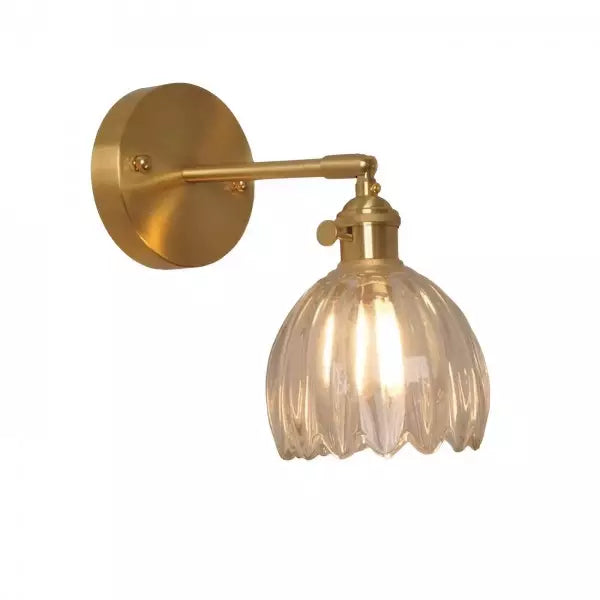BowLift | Retro – Wall Light Glass Tulip Bud