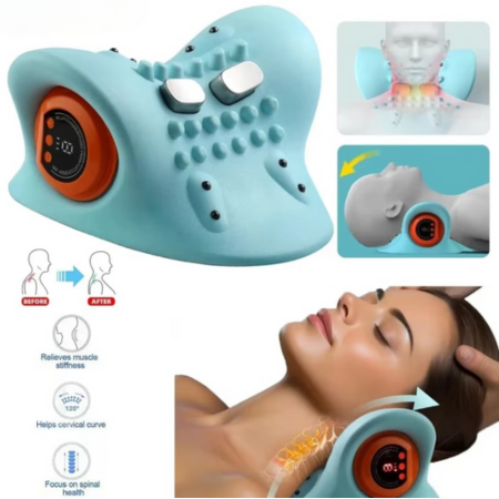 BowLift | Electric Cervical Massager – Smart Neck Pain Relief with Heat & Pulse Therapy