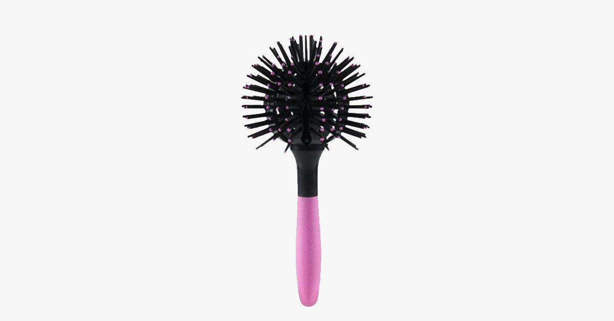 BowLift | 360 spherical styling curl hair comb