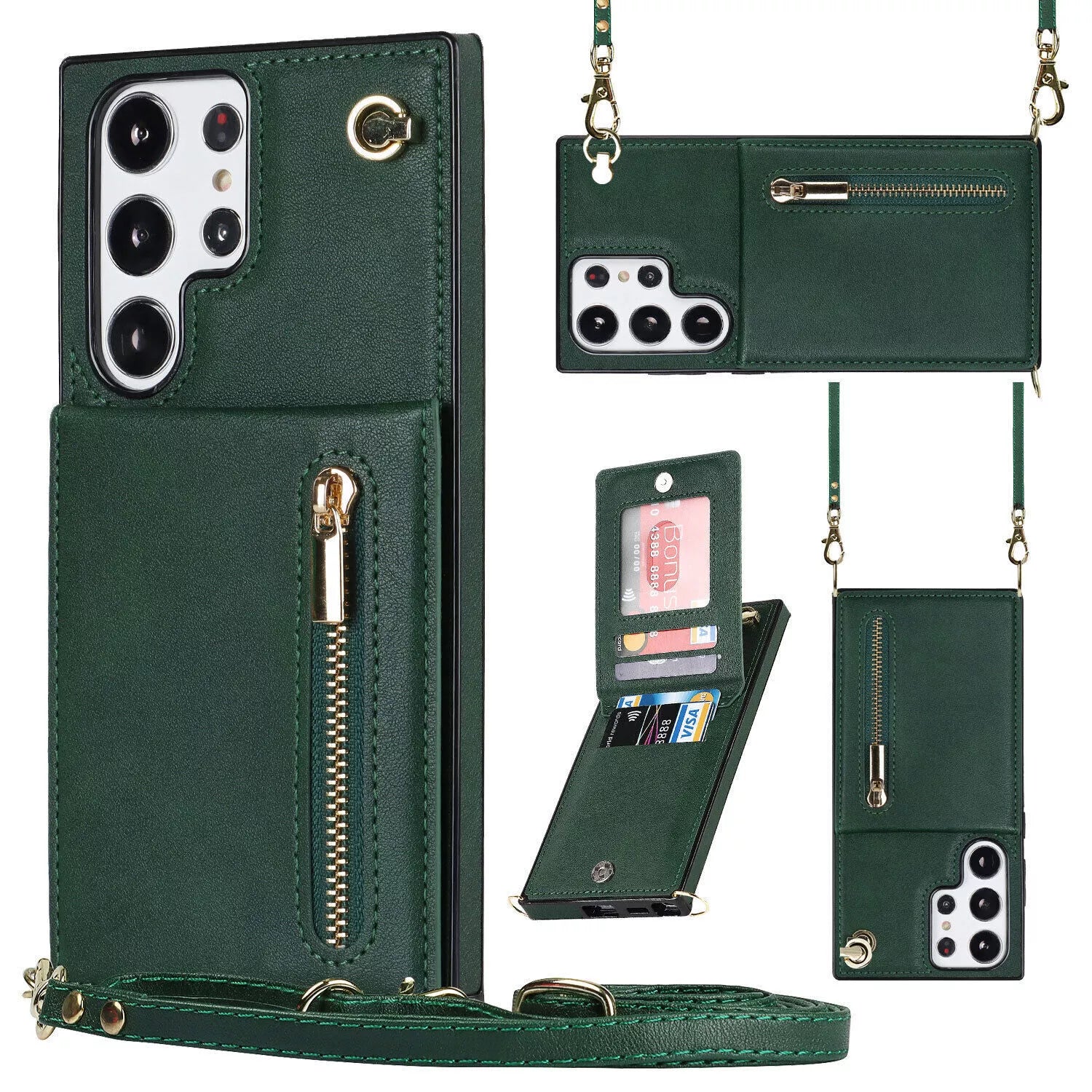 BowLift | 3in1 Phone Case with Card and Coin Pocket Crossbody Bag