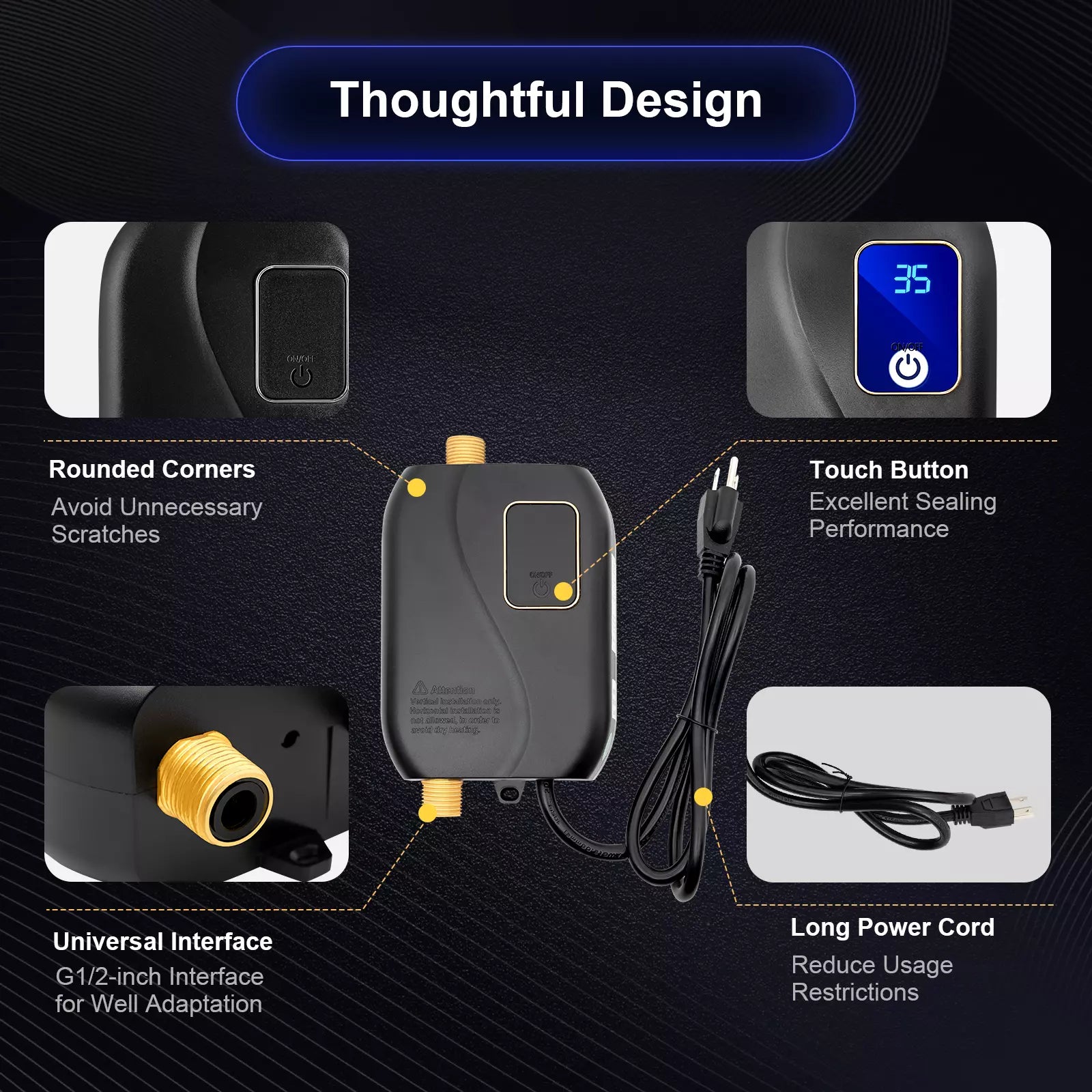 BowLift | Instant Tankless Water Heater – Compact, Energy-Efficient Hot Water On Demand