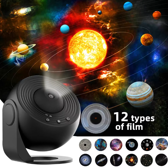 BowLift | Aurora Galaxy Projector - Planetarium Night Light 13 Films