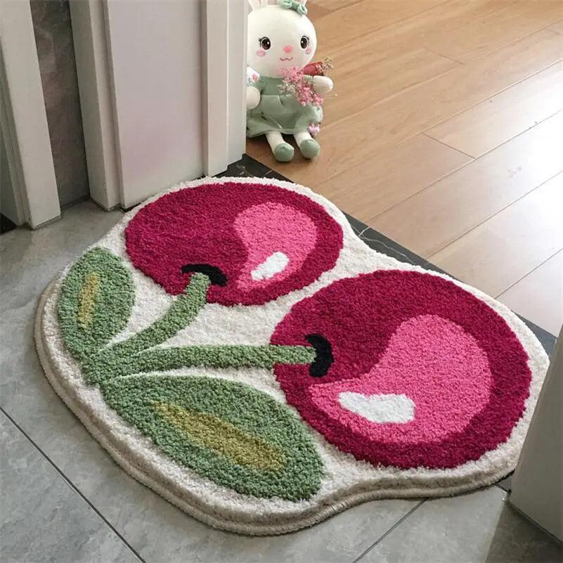 BowLift | BowLift Cherry tufted bath mat
