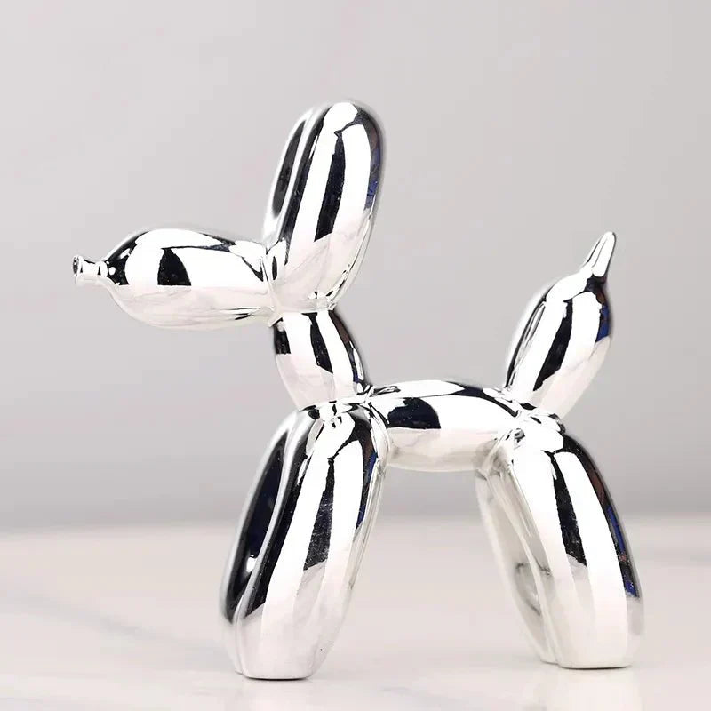 BowLift | Living Room Decoration "Balloon Dog" made of shiny resin