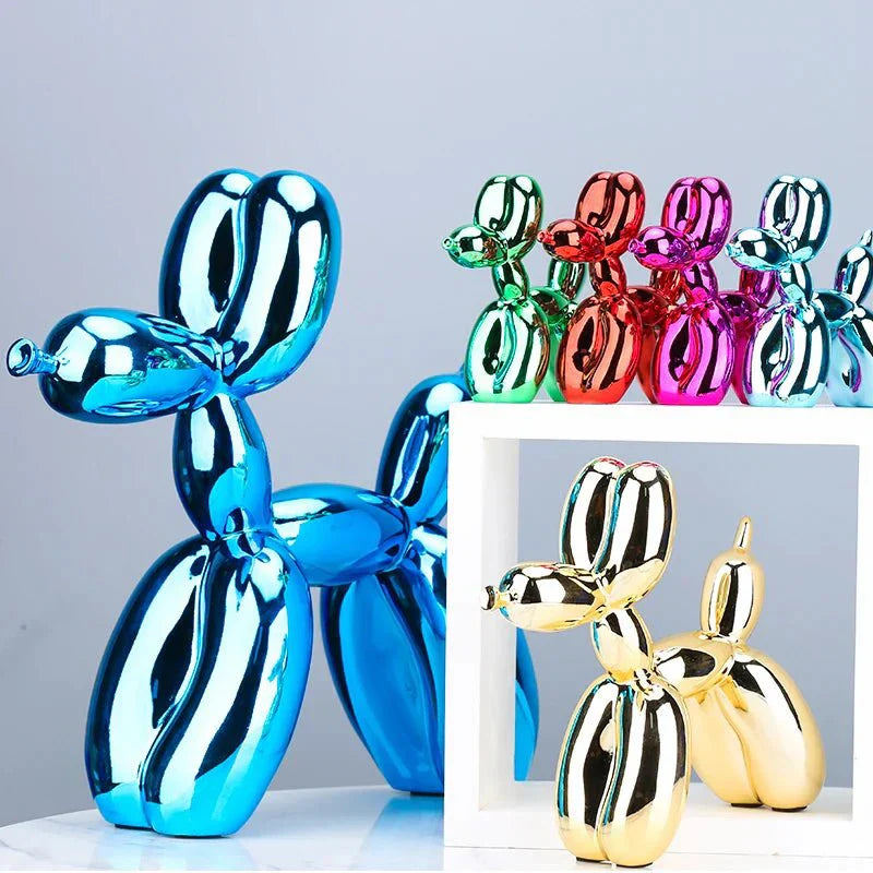 BowLift | Living Room Decoration "Balloon Dog" made of shiny resin