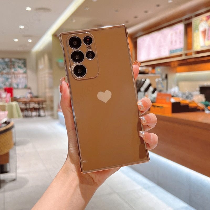 BowLift | Samsung phone cases | Luxurious, shock-resistant, plated square case