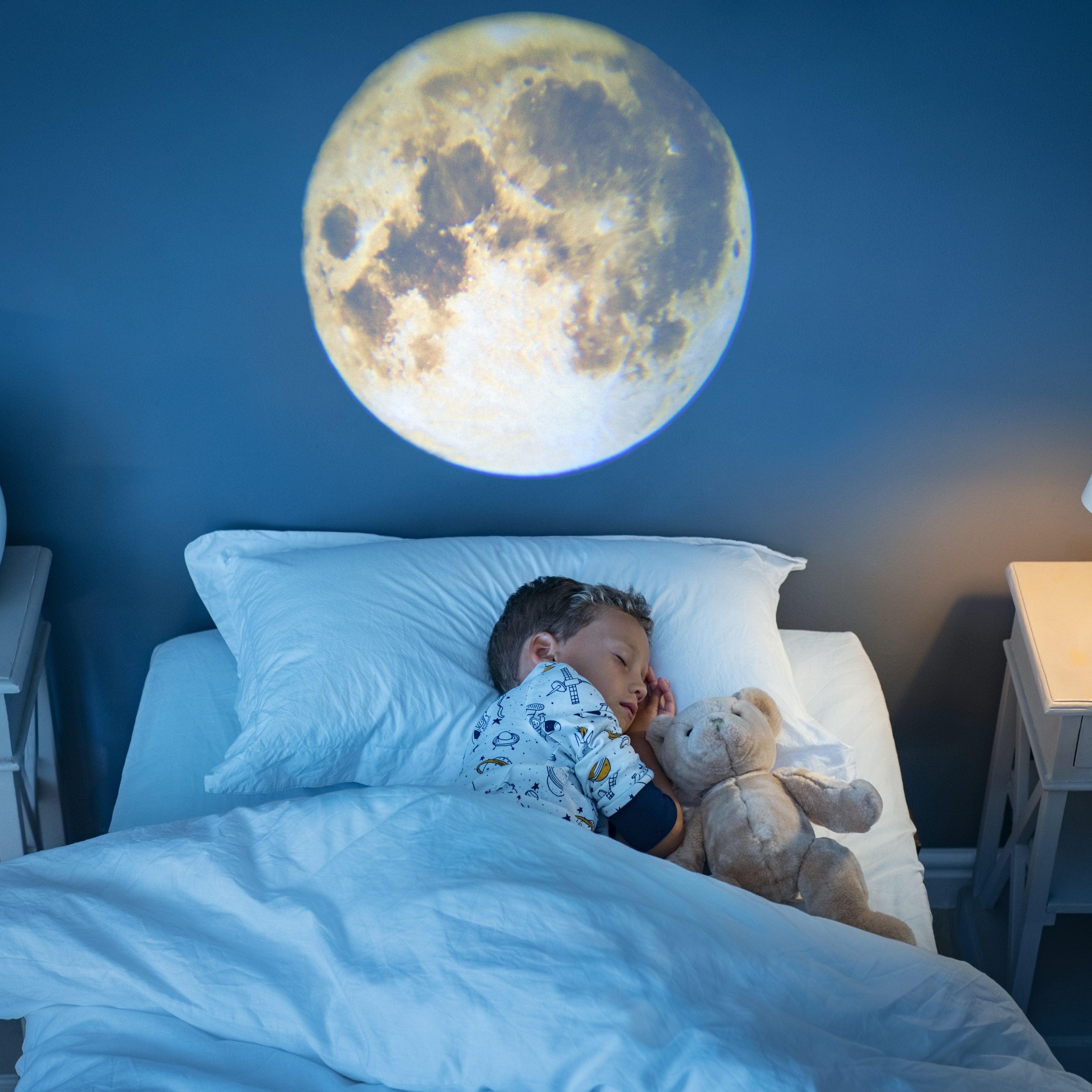 BowLift | Projection lamp - EarthGlow - LED earth design - Inspired curiosity