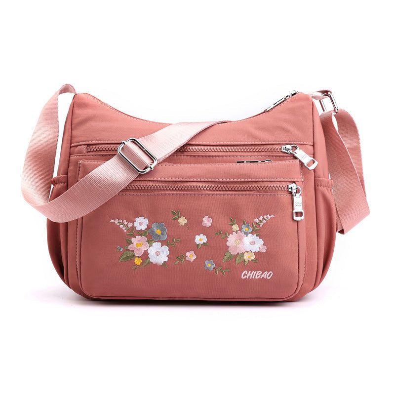 BowLift | Embroidered Flower Shoulder Bag