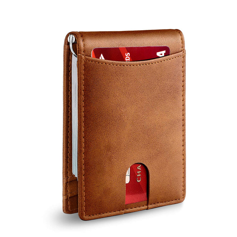 BowLift | Genuine Leather Theft Protection Card Holder