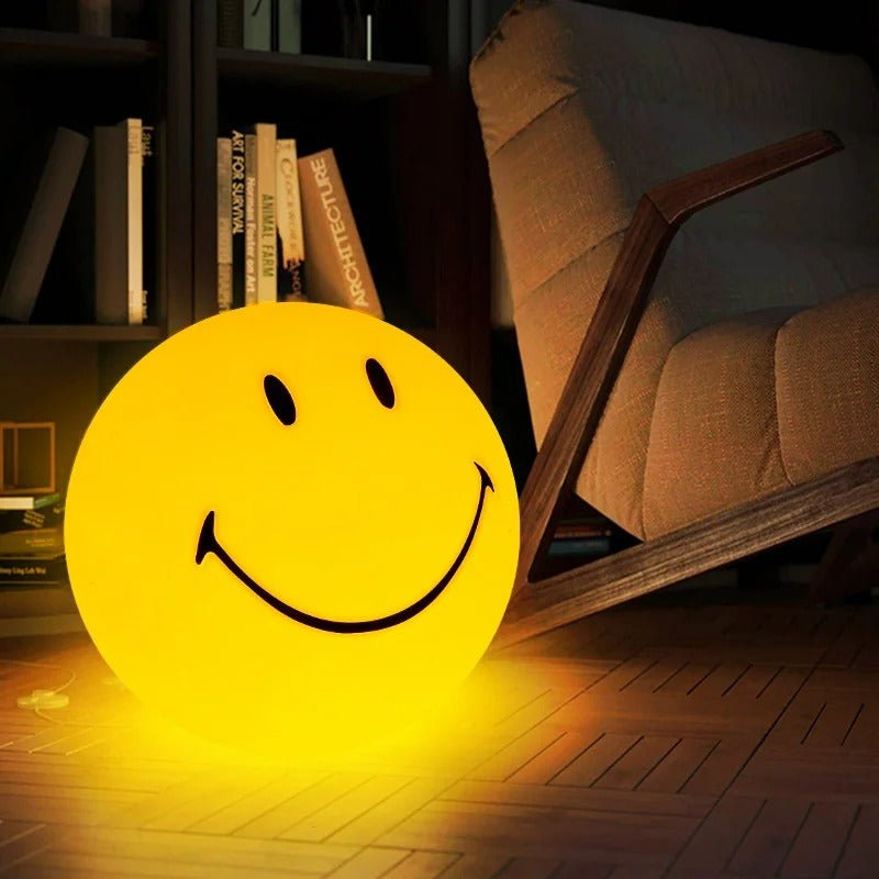 BowLift | Smiley night light with rechargeable LED and touch switch