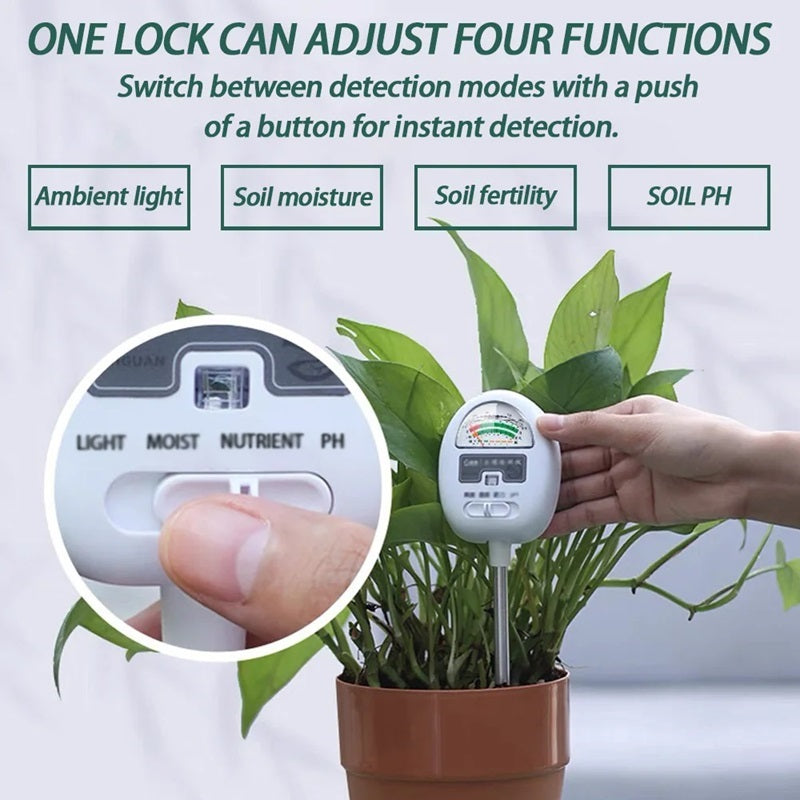 BowLift | 4-In-1 Smart Soil Meter for Precise Plant Care Monitoring