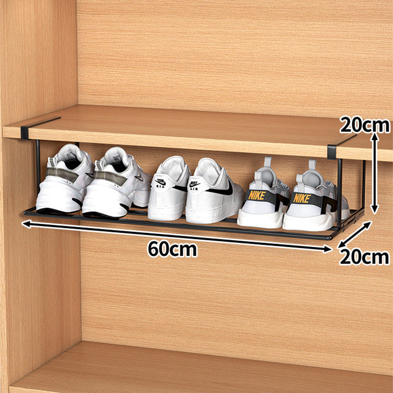 BowLift | Adjustable Metal Under Shelf Shoe Rack