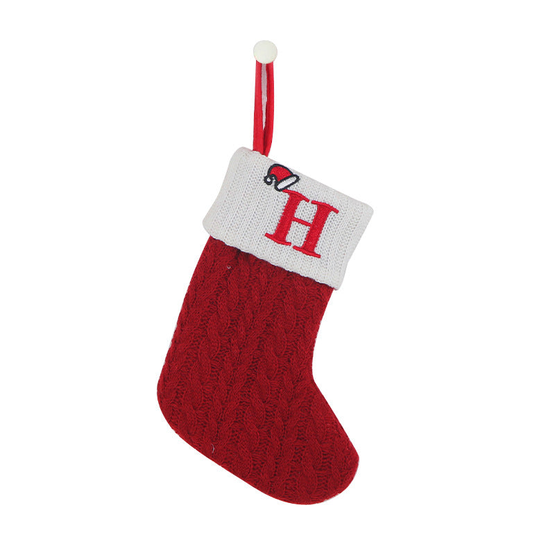 BowLift | Cozy Knit Socks, Embroidered Candy Gift Bag, Letter Christmas Stocking - Perfect for the Little Ones!