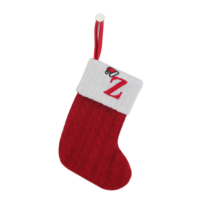 BowLift | Cozy Knit Socks, Embroidered Candy Gift Bag, Letter Christmas Stocking - Perfect for the Little Ones!