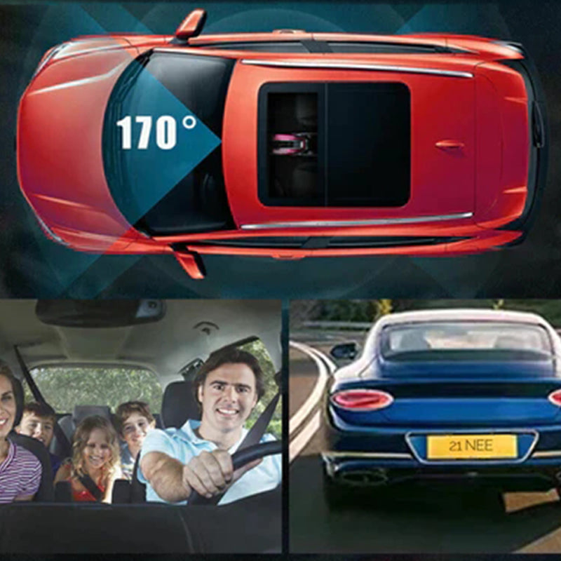 BowLift | Car camera with 170° wide angle and 1080p dual lens