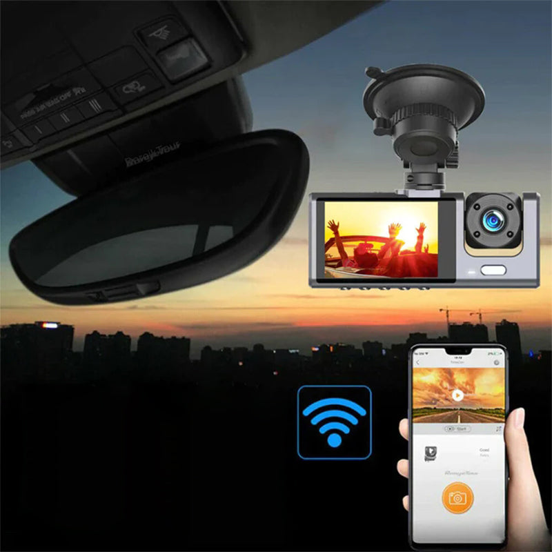 BowLift | Car camera with 170° wide angle and 1080p dual lens