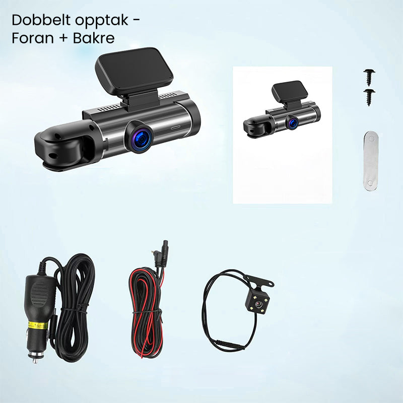 BowLift | Car camera with 170° wide angle and 1080p dual lens