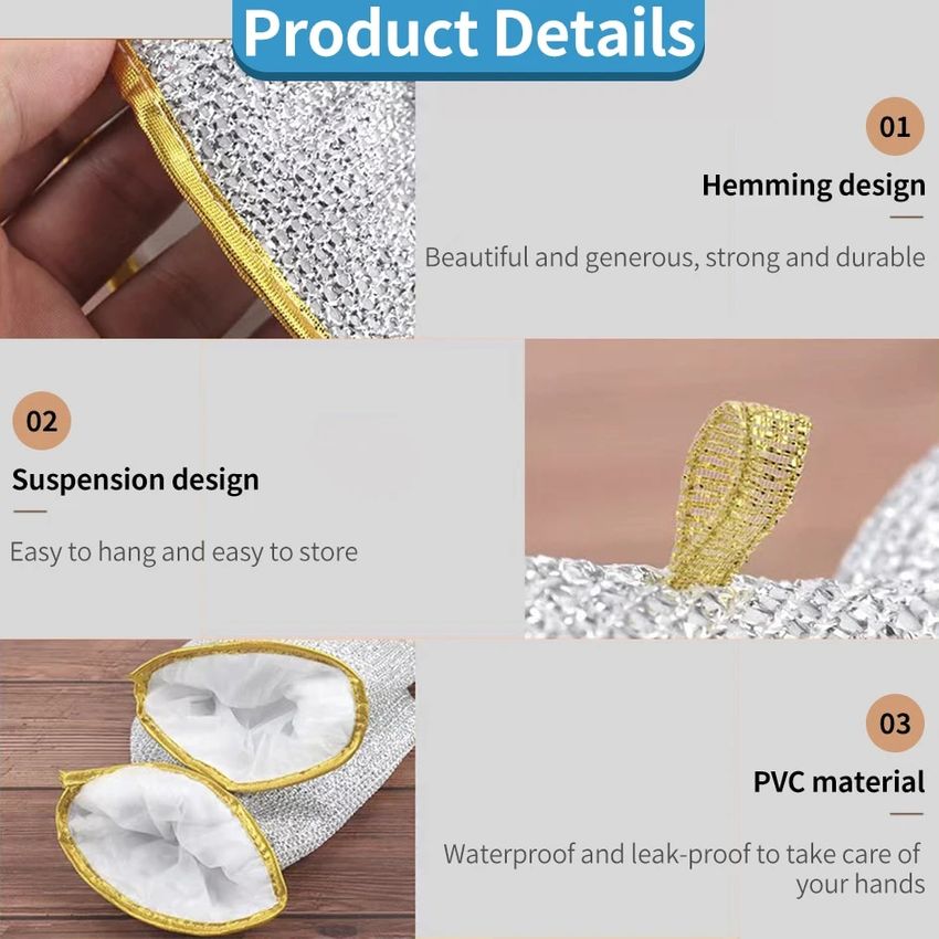 BowLift | Dishwashing Wire Gloves