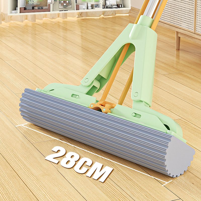 BowLift | Absorbent Folding Squeeze Sponge Mop with Brush