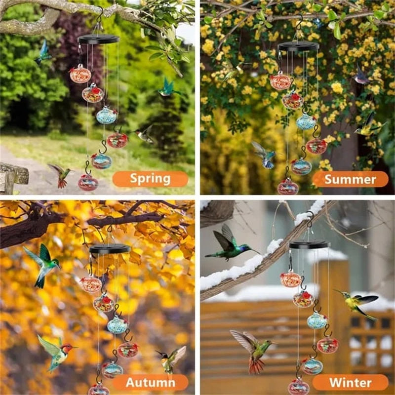 BowLift | Charming Wind Chimes Feeders for Hummingbirds