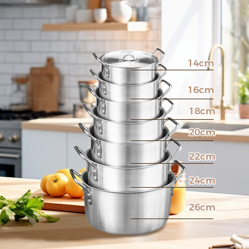 BowLift | Aluminum Cookware Stockpot 7-Piece Set