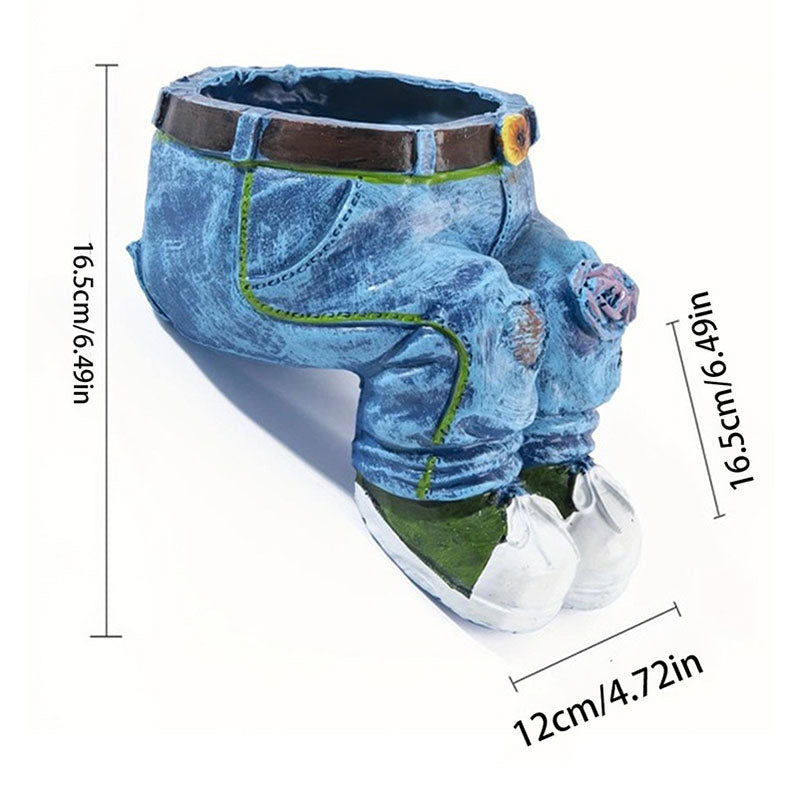 BowLift | Creative 3D jeans-shaped flower pot