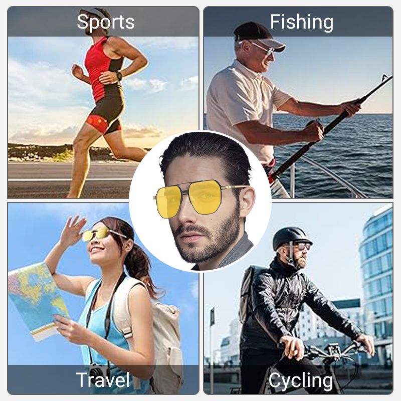 BowLift | 3 in 1 Vintage Magnetic Clip on Sunglasses