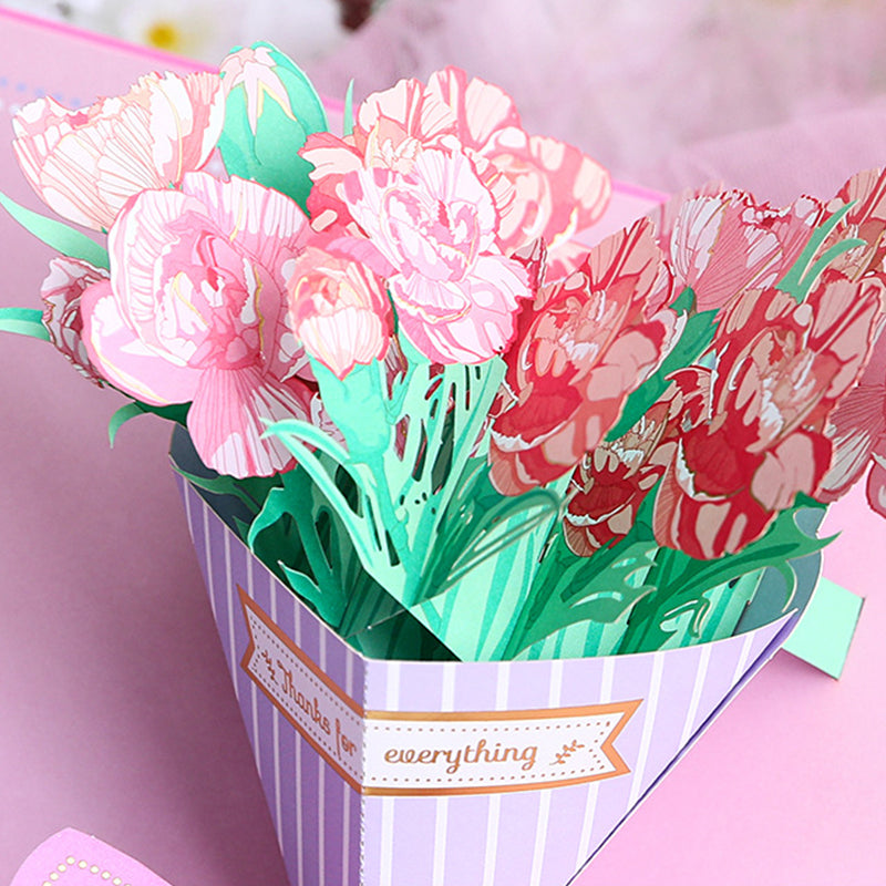 BowLift | Creative 3D paper cut-out card with popup greeting card