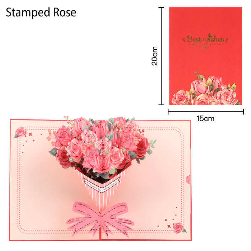 BowLift | Creative 3D paper cut-out card with popup greeting card