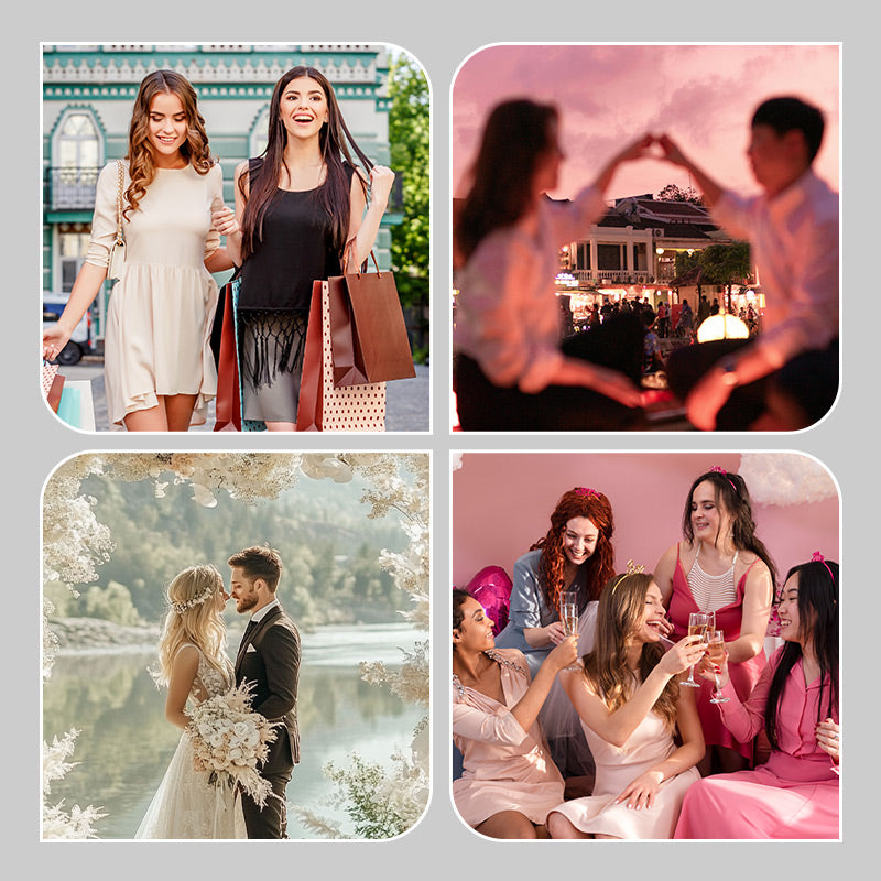 BowLift | Elegant earrings with pearl imitation and rhinestone