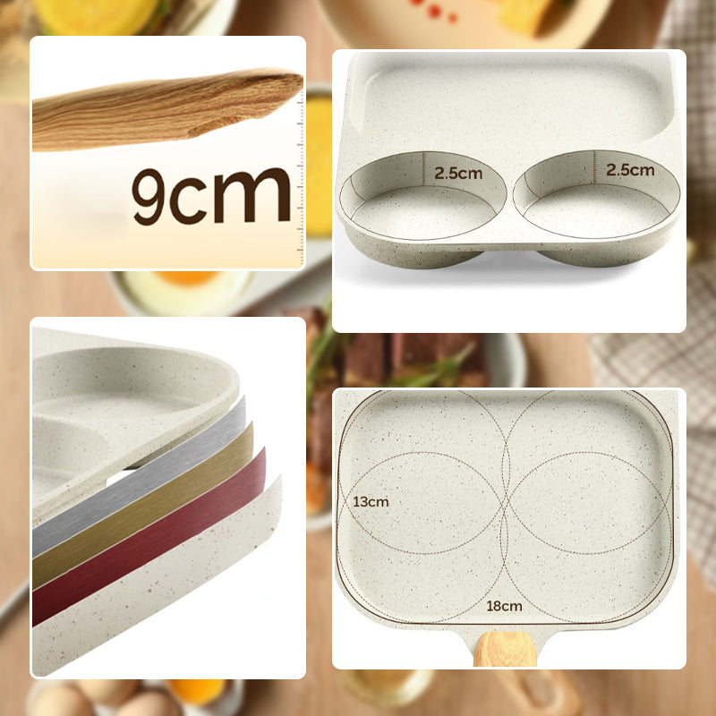 BowLift | 3-in-1 divided non-stick pan